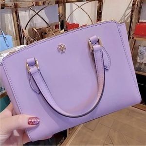 ✨Tory Burch Lilac Pastel Mini Tote
